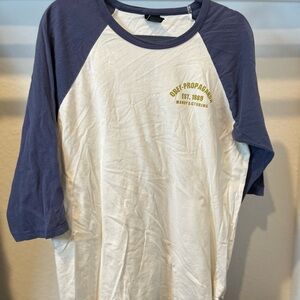 Vtg Obey Men’s Propaganda Manufacturing Raglan Baseball T-Shirt Size Medium
